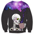 Halloween hoodies oversized Streetwear Casual 3D Skull Printed Halloween 2019 Sweatshirts - menochic